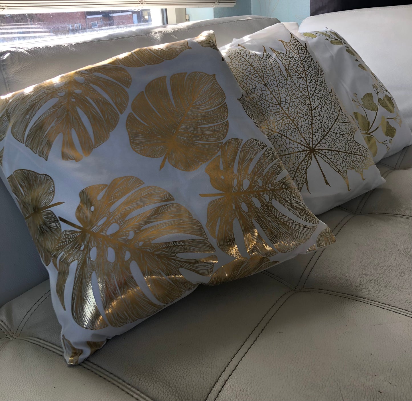 Golden Leaf Kussenset