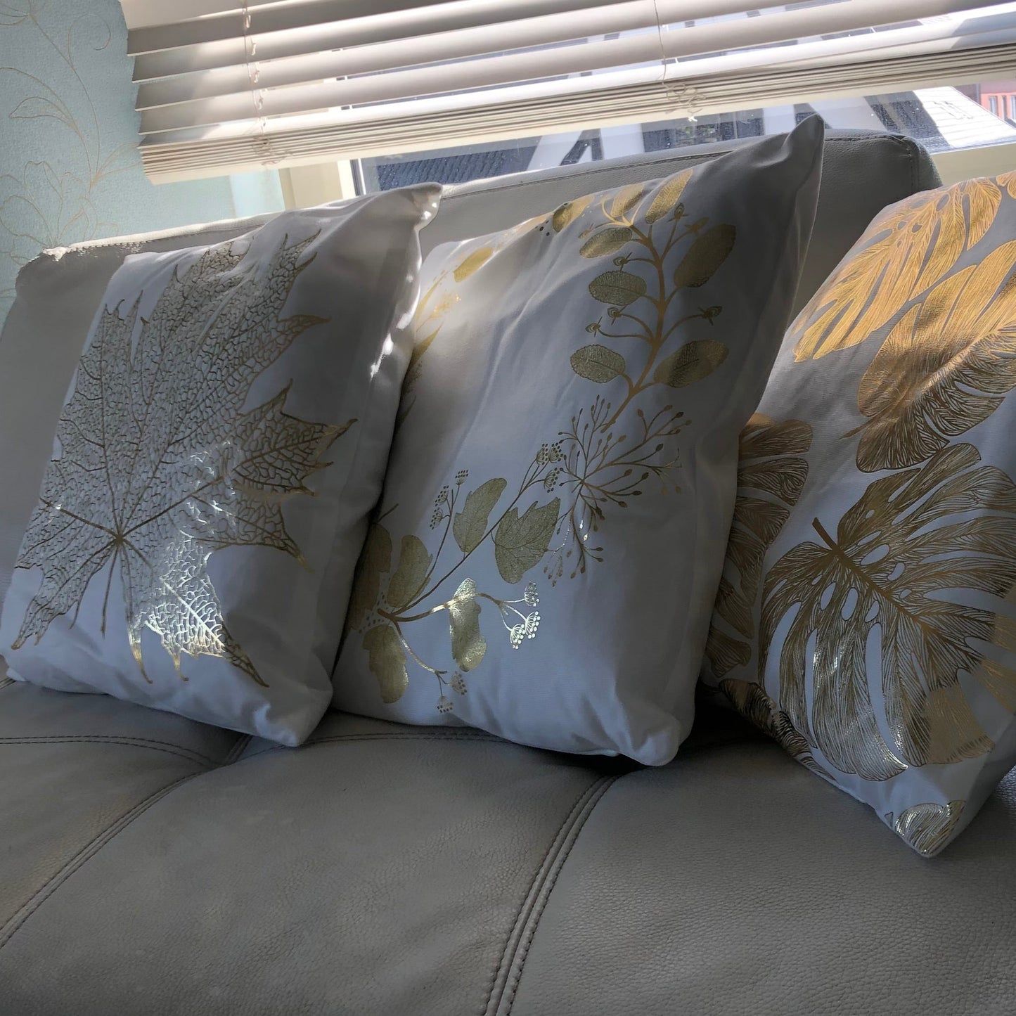 Golden Leaf Kussenset