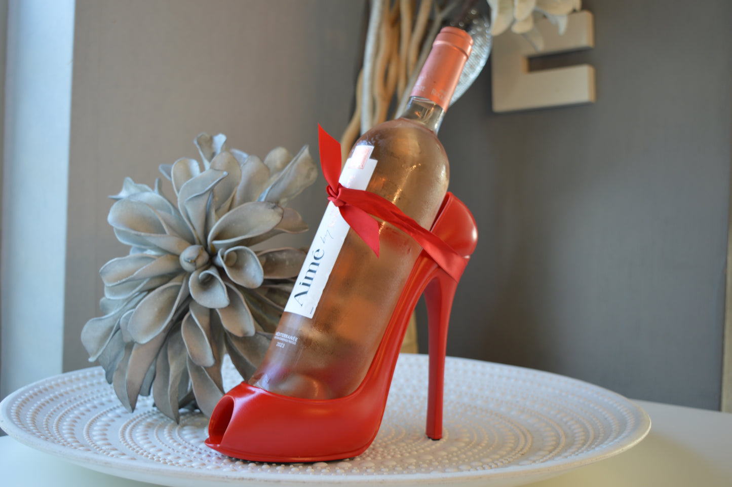 Rode Pump Met Badzout