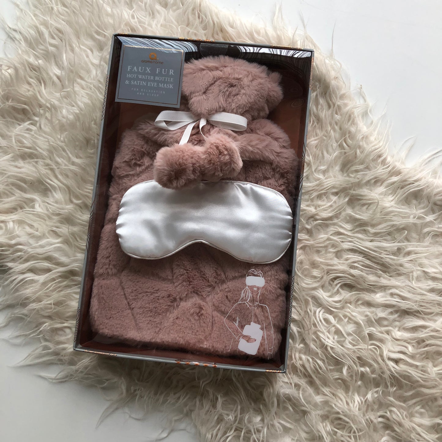 Warmwaterkruik en Oogmasker