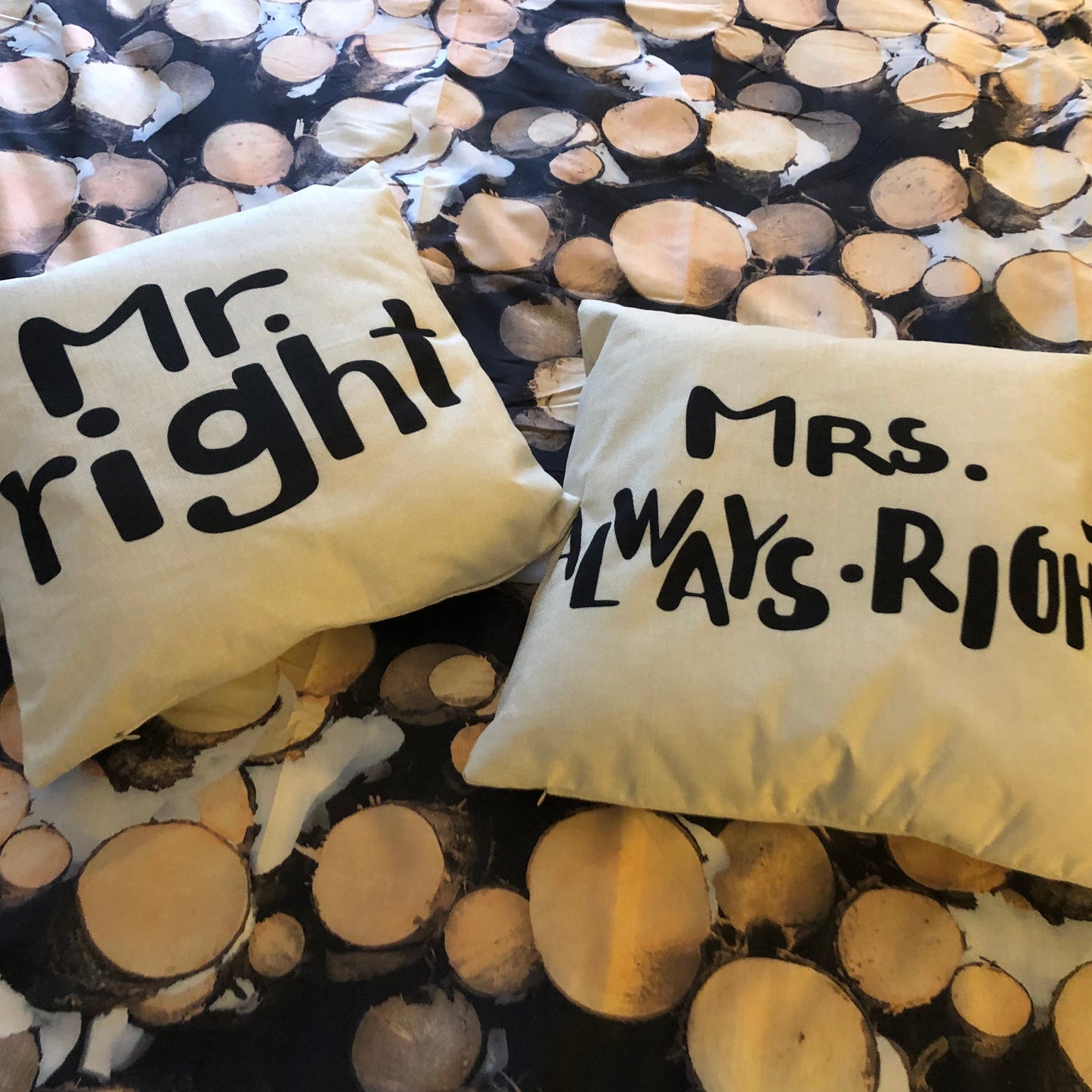 Kussens - Mr. & Mrs.