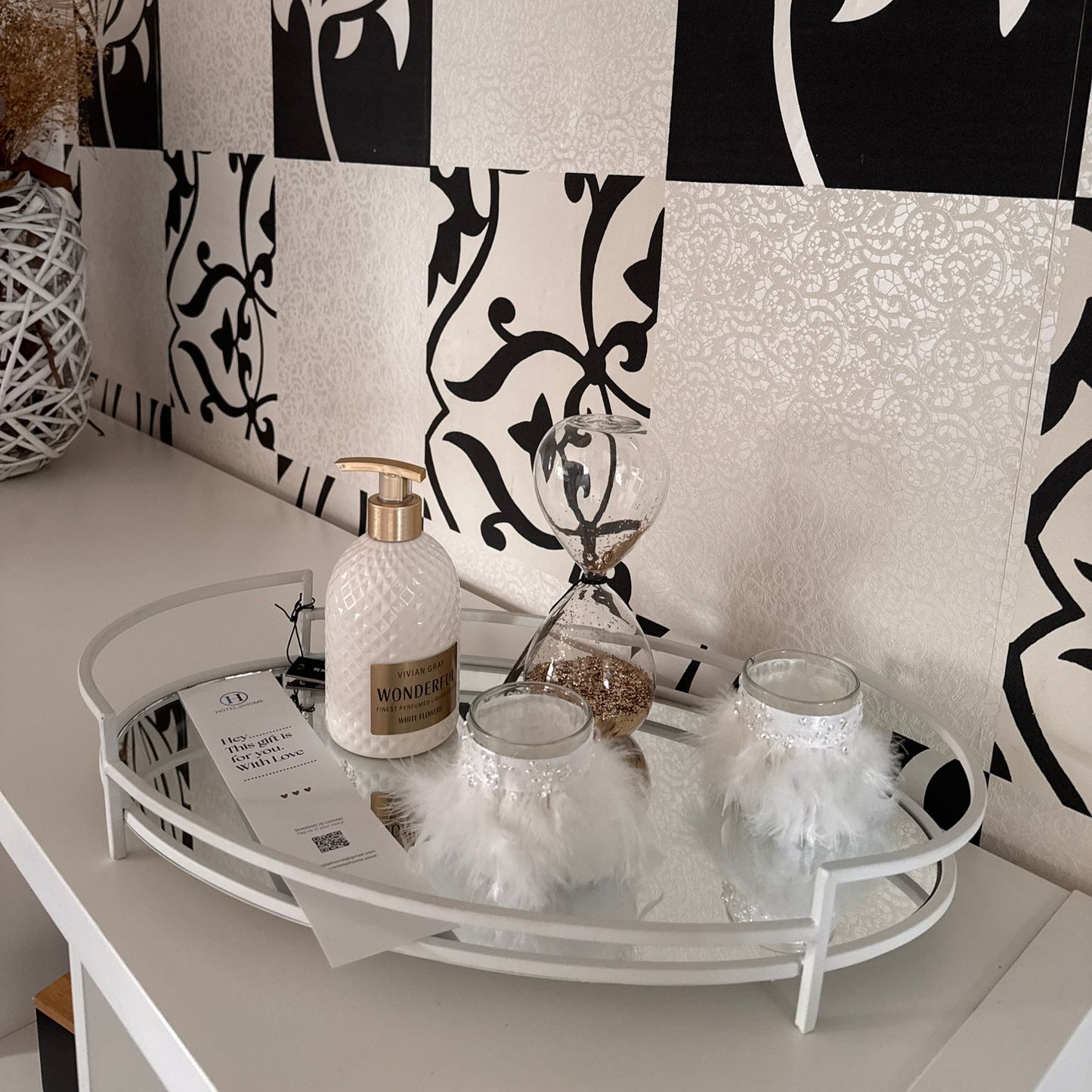 Luxe Verwen set Hotelathome met badjas