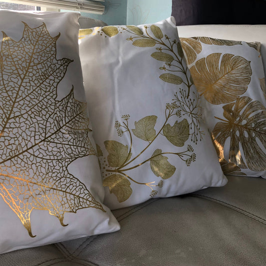 Golden Leaf Kussenset